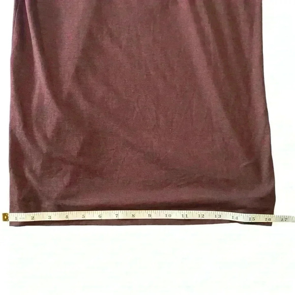 32 Degree Cool Top Sweatshirt Dark Red/Burgundy V-neck Short Sleeve Size S/CH - Picture 9 of 13